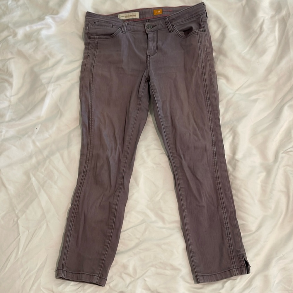 Pilcro and the Letterpress Stet skinny ankle length jeans 28